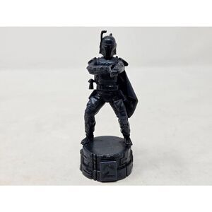 STAR WARS 2005 SAGA EDITION CHESS SET REPLACEMENT BLACK BOBA FETT KNIGHT